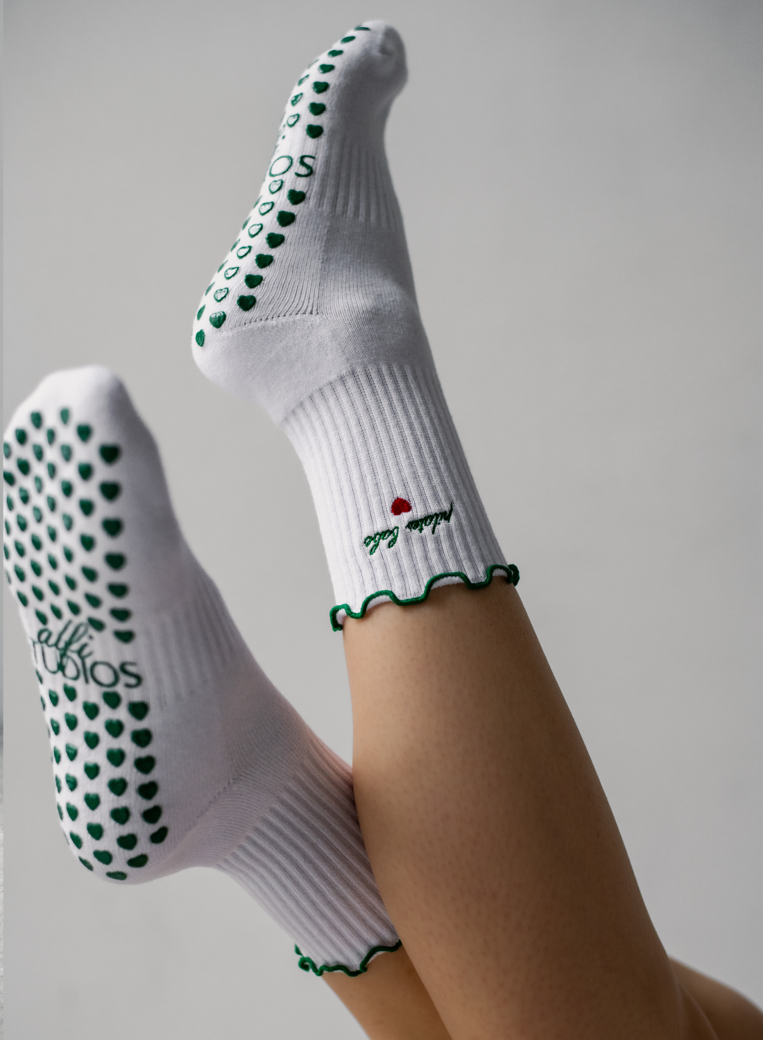 Alfi Studios beste Grip Socks Pilates Reformer rutschfest Baumwolle