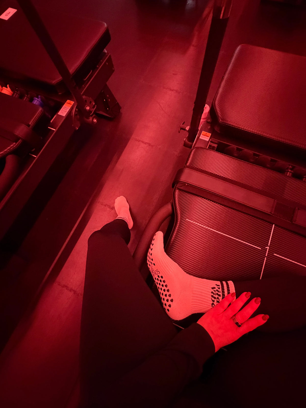 Roform Studio Workout Pilates Reformer Alfi Studios Grip Socks